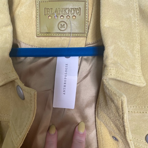 NWT BLANKNYC Suede Cropped Jacket - Picture 5 of 6